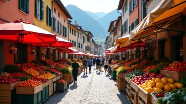 Les marchés de Annecy : jours, horaires et ce qu'on y trouve